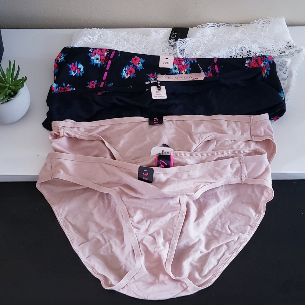 La SENZA/ JACOB NWT Size SMALL Panty Bundle ( 5pcs)